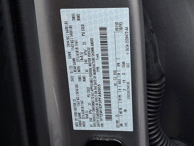 Certified 2023 Ford F150 XLT w/ Equipment Group 302A High image 34