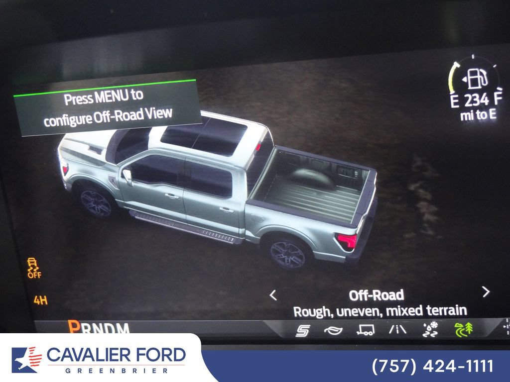 Certified 2025 Ford F150 XLT w/ Equipment Group 301A Standard AWD/4WD image 22