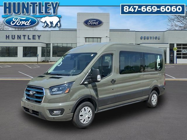 Certified 2026 Ford E-Transit 148 Medium Roof w/ Parcel Delivery Package RWD image 1
