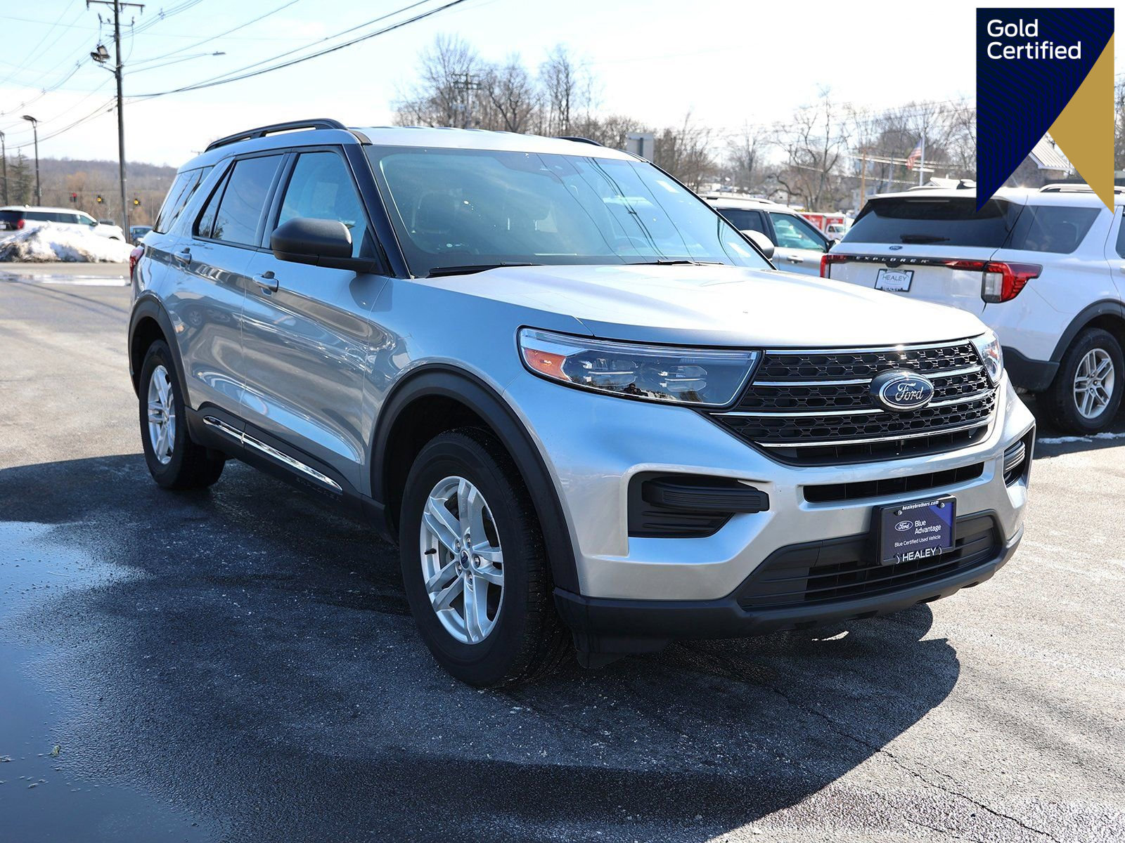 Certified 2022 Ford Explorer XLT w/ Class IV Trailer Tow Package