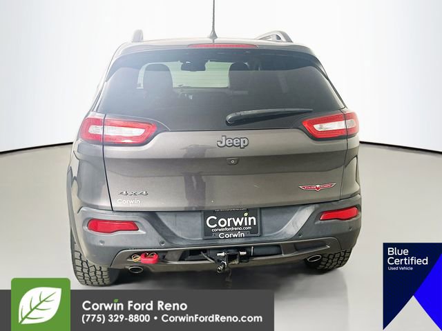 Used 2018 Jeep Cherokee Trailhawk w/ Quick Order Package 27L AWD/4WD image 9
