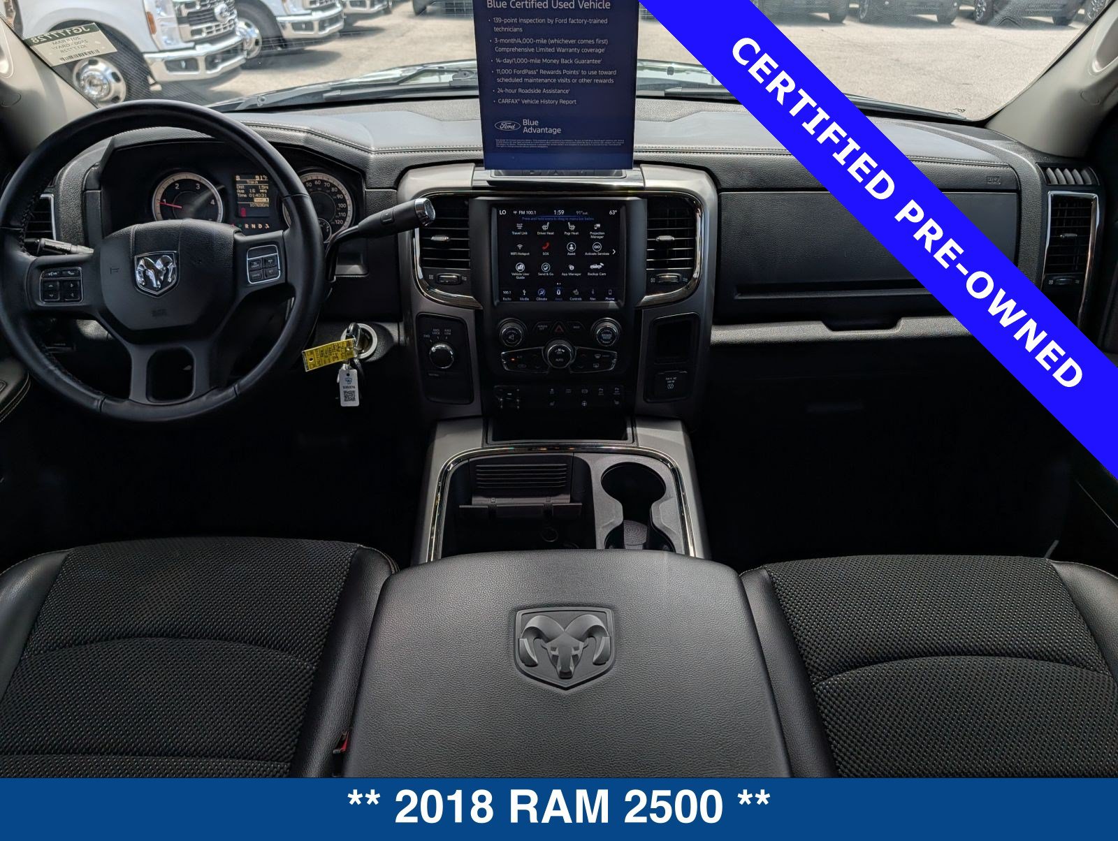 Used 2018 RAM 2500 Big Horn w/ Sport Appearance Group AWD/4WD image 18