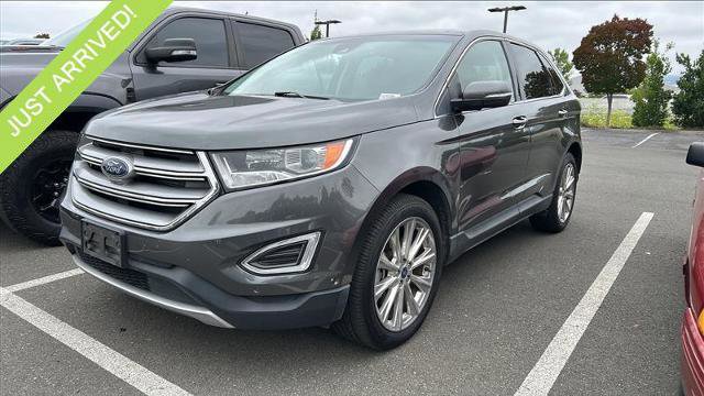 Certified 2018 Ford Edge Titanium w/ Equipment Group 302A AWD/4WD image 1