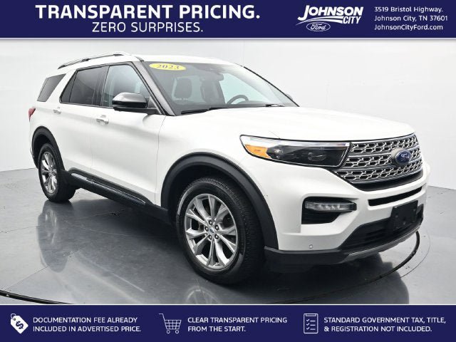 Certified 2023 Ford Explorer Limited w/ Limited Technology Package AWD/4WD image 1