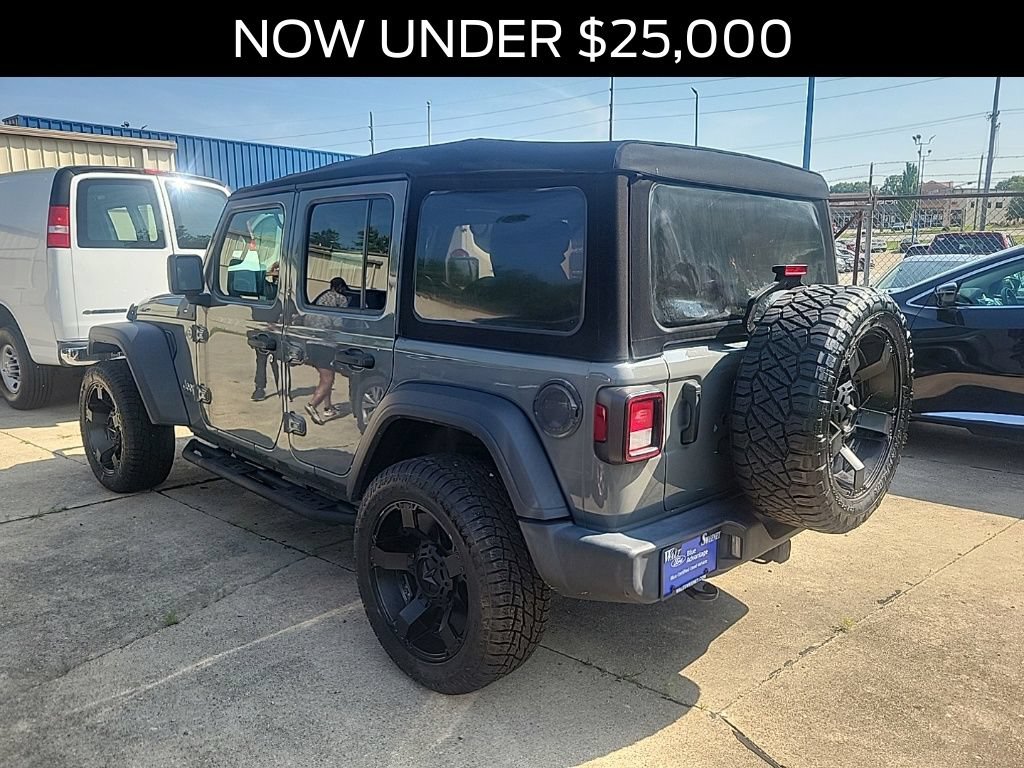 Used 2021 Jeep Wrangler Unlimited Sport AWD/4WD image 3