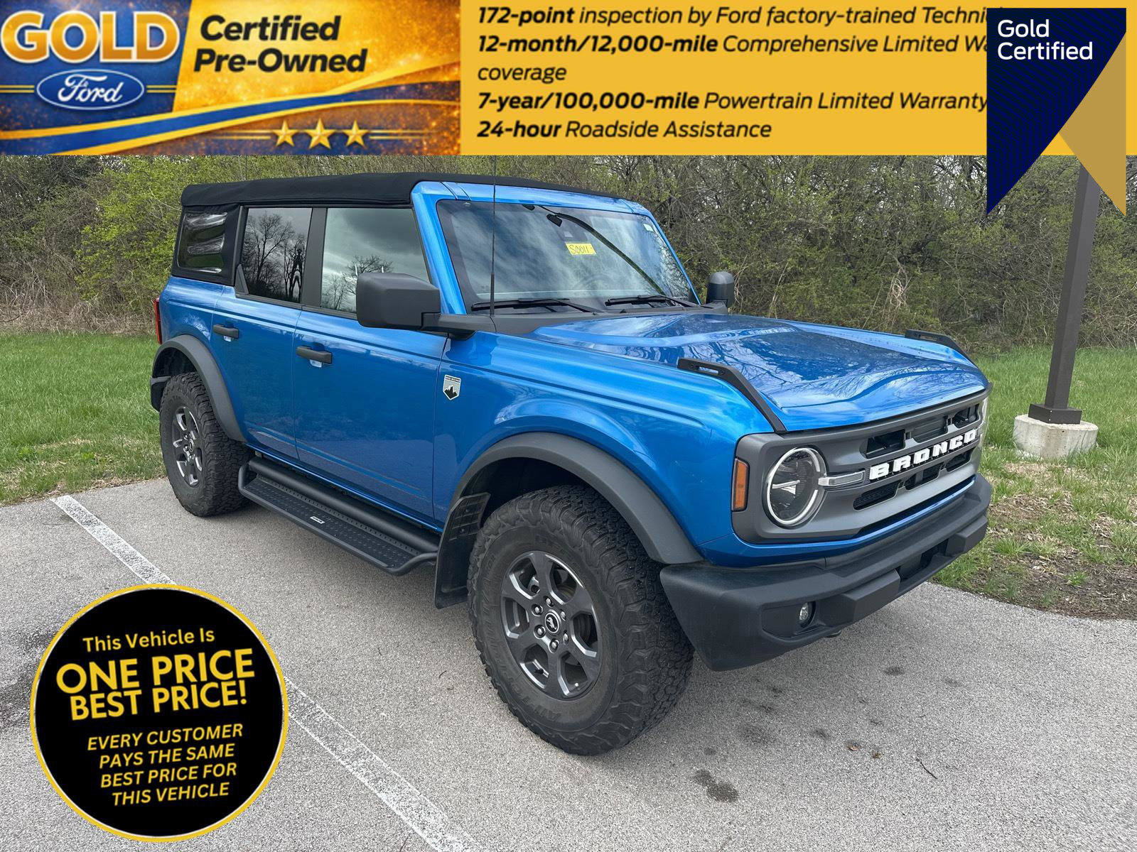 Certified 2021 Ford Bronco Big Bend