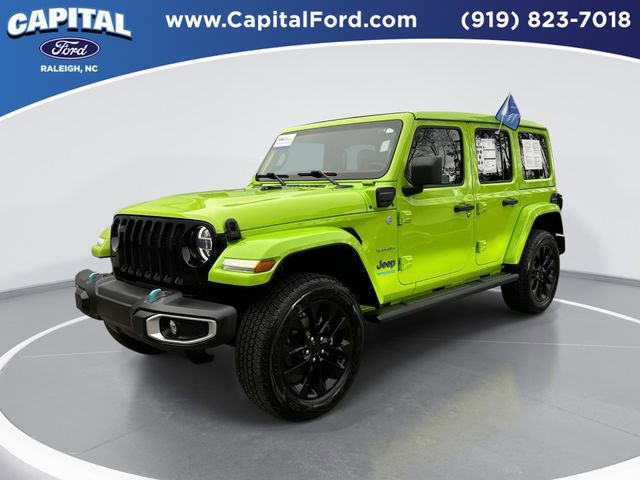 Used 2021 Jeep Wrangler Unlimited Sahara 4xe w/ Cold Weather Group