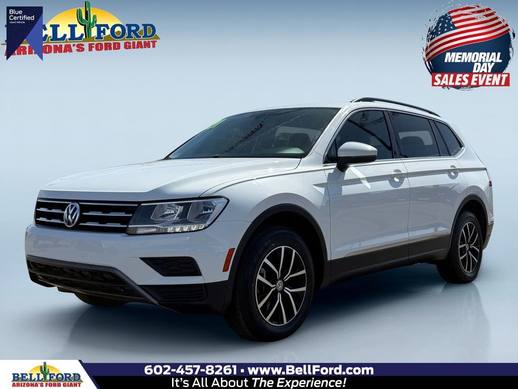 Used 2021 Volkswagen Tiguan SE w/ Panoramic Sunroof Package