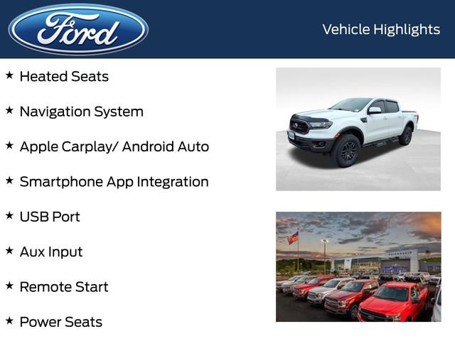 Certified 2021 Ford Ranger Lariat w/ Tremor Off-Road Package image 12
