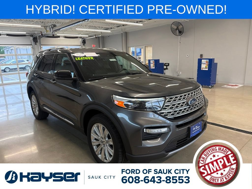 Certified 2020 Ford Explorer Limited w/ Hybrid Equipment Group 310A