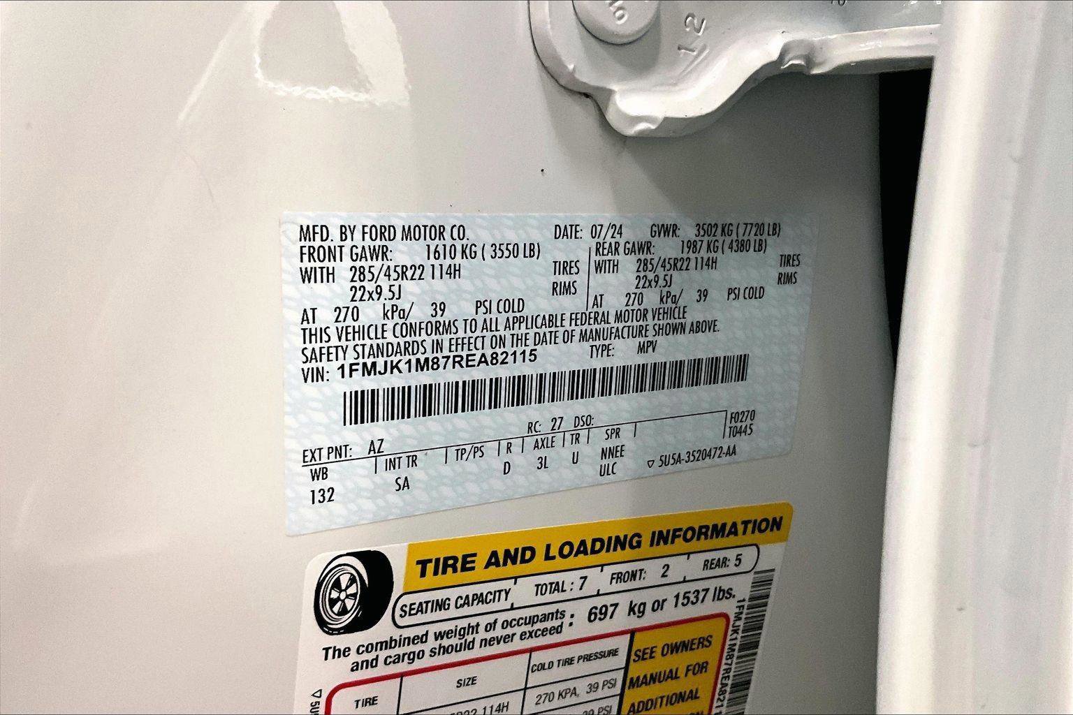 Certified 2024 Ford Expedition Max Platinum image 34