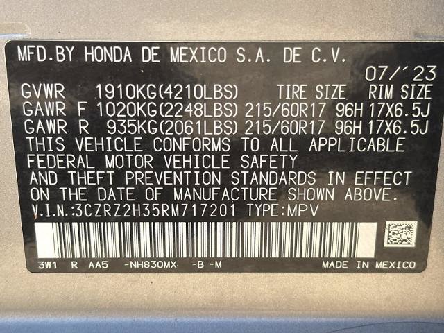 Used 2024 Honda HR-V LX image 35