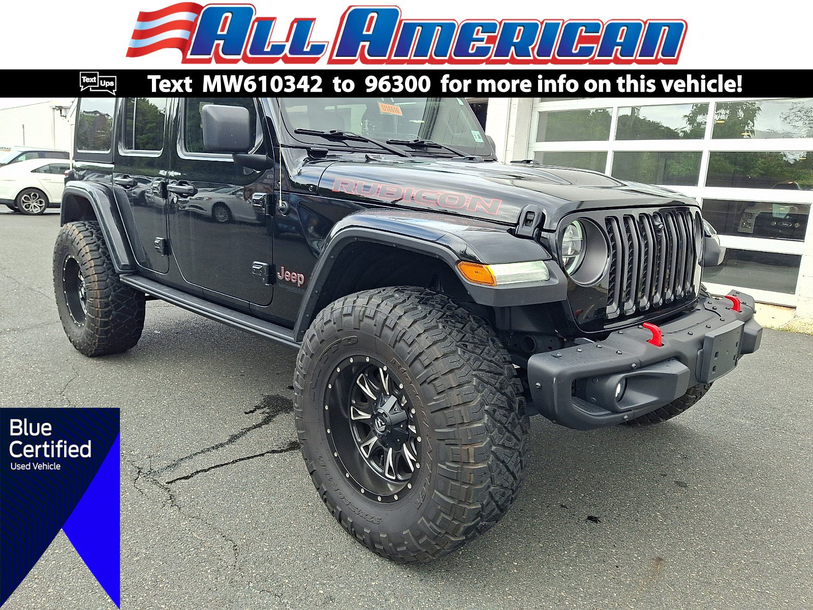 Used 2021 Jeep Wrangler Unlimited Rubicon AWD/4WD image 1