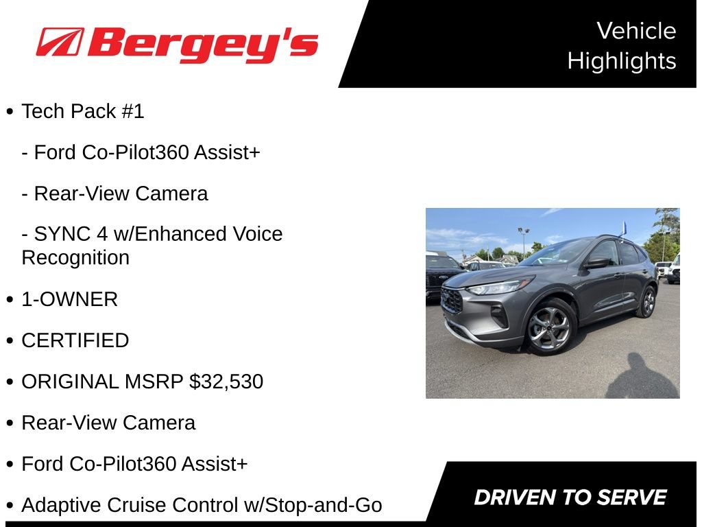Certified 2024 Ford Escape ST-Line w/ Tech Pack #1 FWD image 5