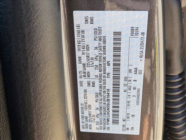 Certified 2025 Ford Escape Active FWD image 24