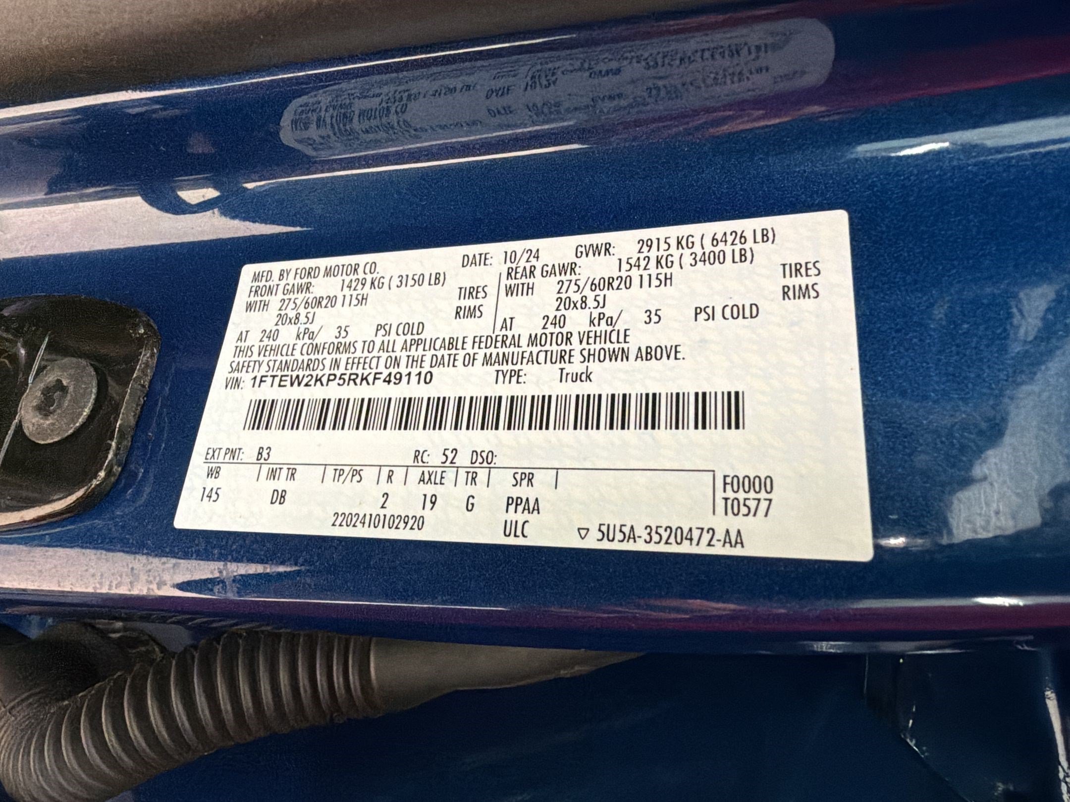 Certified 2024 Ford F150 STX RWD image 21