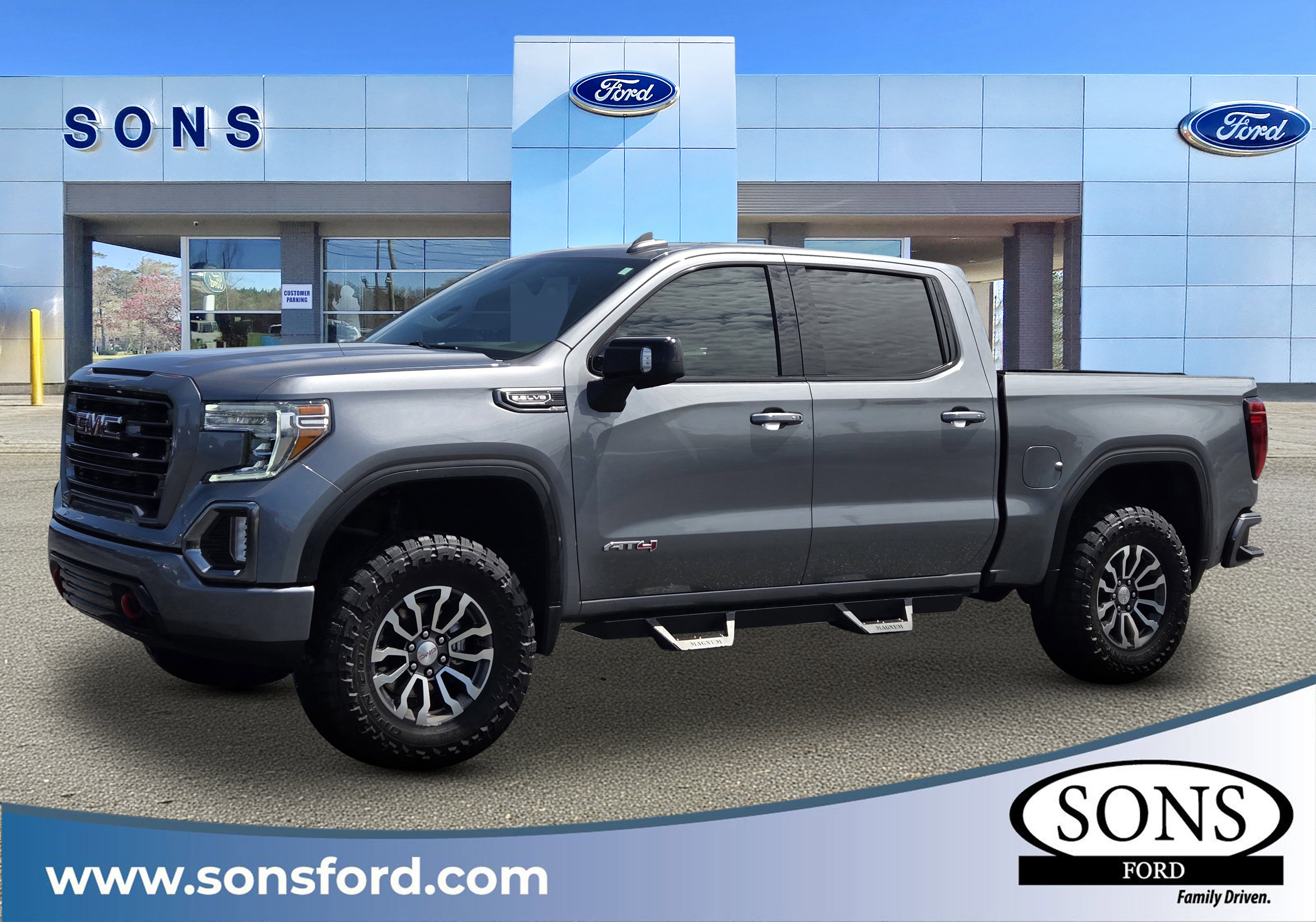 Used 2021 GMC Sierra 1500 AT4 AWD/4WD image 1