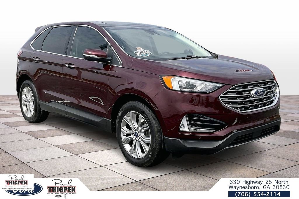 Certified 2021 Ford Edge Titanium
