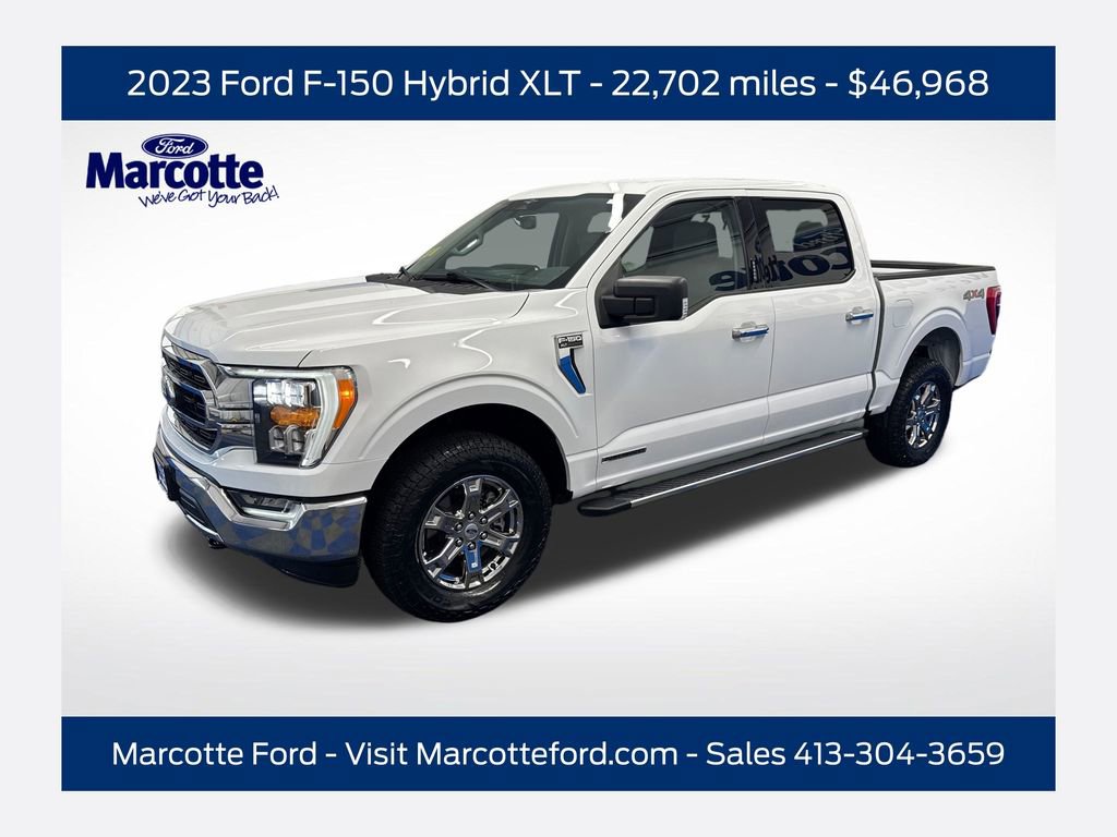 Certified 2023 Ford F150 XLT w/ Equipment Group 302A High AWD/4WD image 1