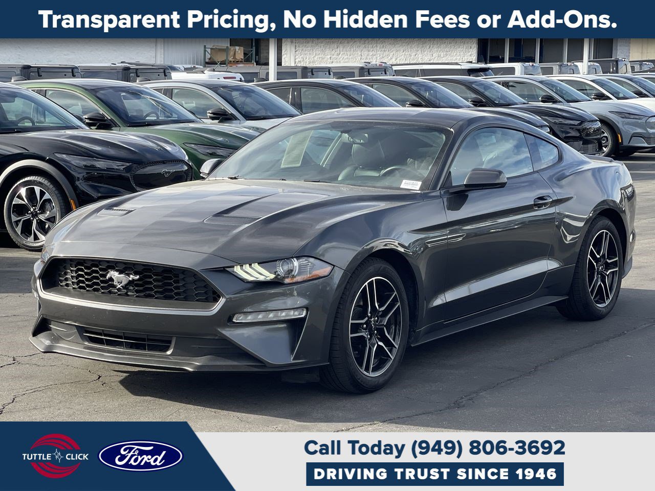 Certified 2018 Ford Mustang EcoBoost w/ Equipment Group 101A image 2
