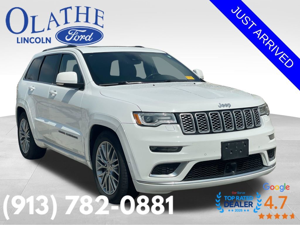 Used 2018 Jeep Grand Cherokee Summit w/ Platinum Series Group AWD/4WD image 2