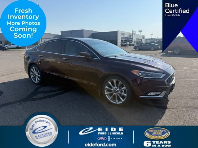 Certified 2018 Ford Fusion Platinum