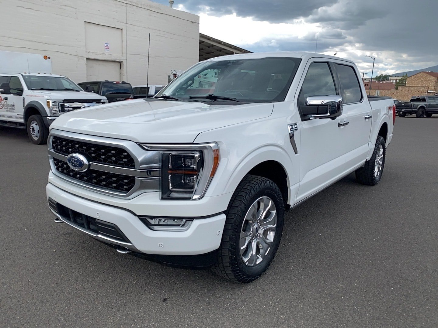 Certified 2021 Ford F150 Platinum w/ Equipment Group 701A High AWD/4WD image 2