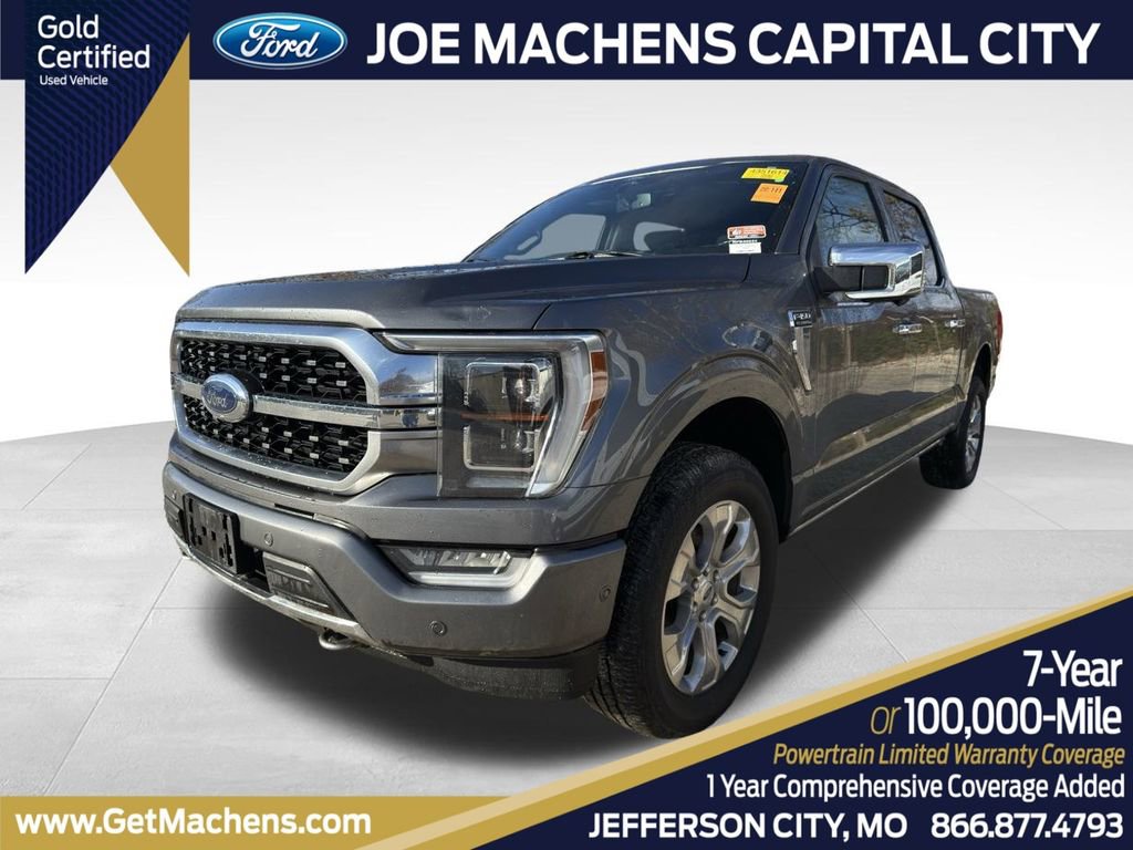 Certified 2022 Ford F150 Platinum w/ Equipment Group 701A High image 2