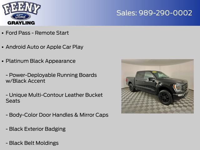 Certified 2023 Ford F150 Platinum w/ Equipment Group 701A High image 8
