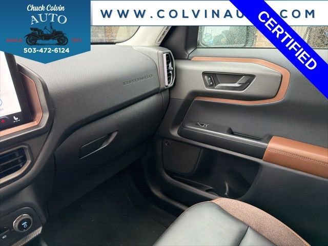 Certified 2025 Ford Bronco Sport Outer Banks w/ Outer Banks Tech Package+ image 11