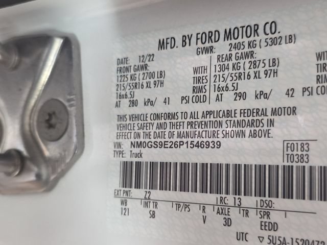 Certified 2023 Ford Transit Connect XL FWD image 9