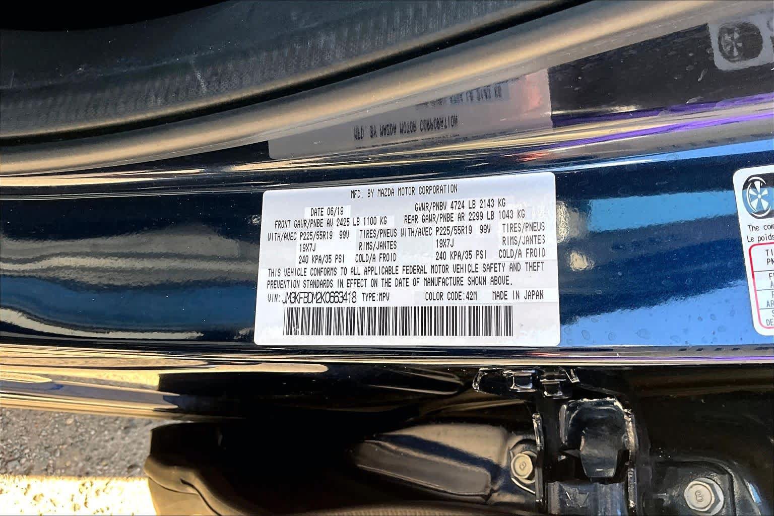 Used 2019 MAZDA CX-5 Grand Touring w/ GT Premium Package AWD/4WD image 37