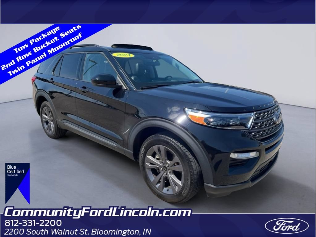Certified 2024 Ford Explorer XLT w/ Equipment Group 202A