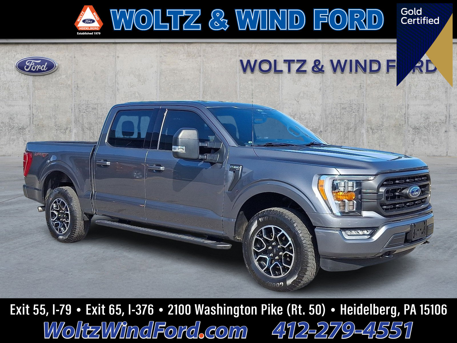 Certified 2022 Ford F150 XLT w/ Equipment Group 302A High