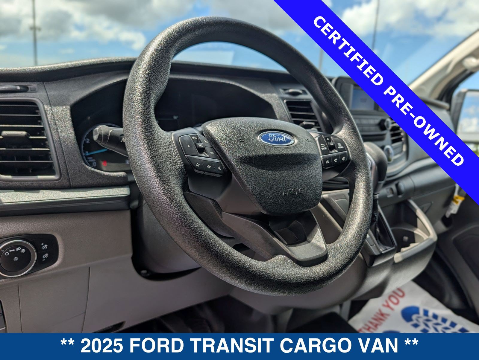 Certified 2025 Ford Transit 250 Low Roof w/ Exterior Upgrade Package RWD image 30