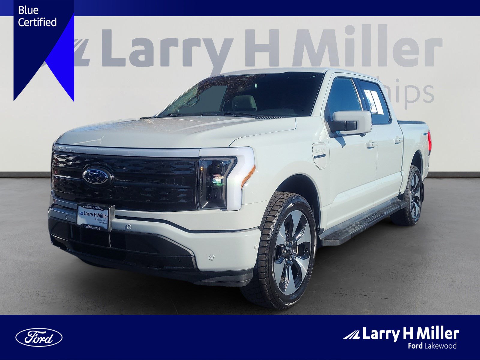 Certified 2023 Ford F150 Lightning Platinum image 1