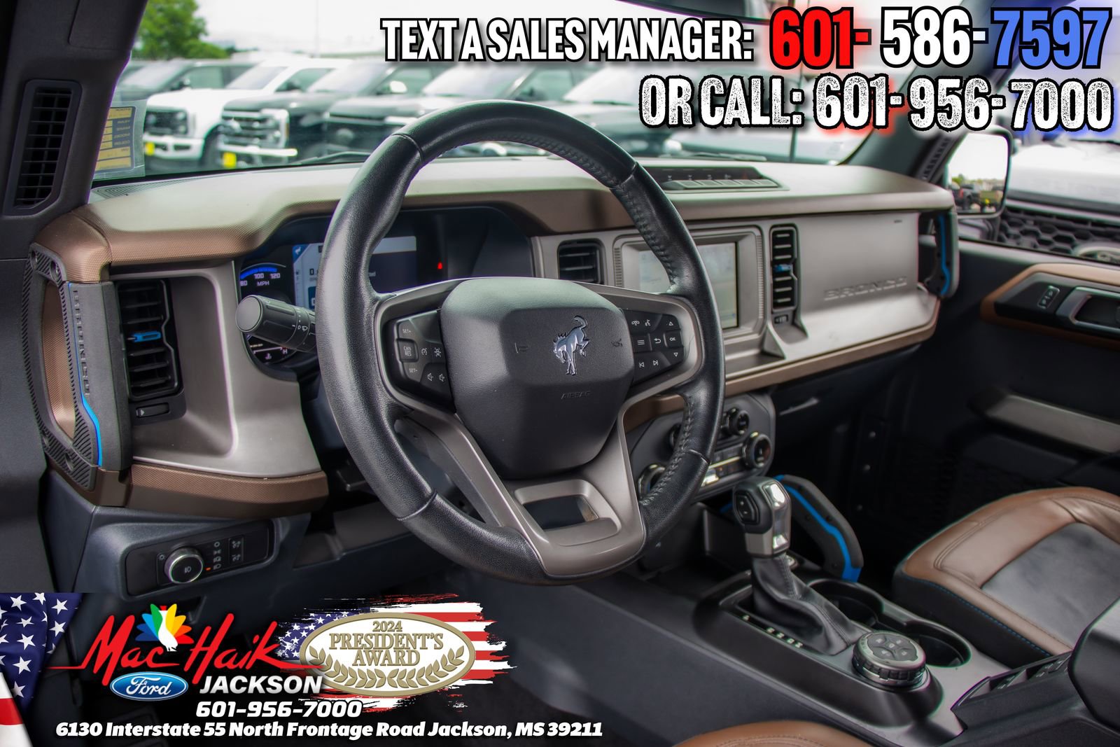 Certified 2022 Ford Bronco Outer Banks w/ Sasquatch Package AWD/4WD image 7