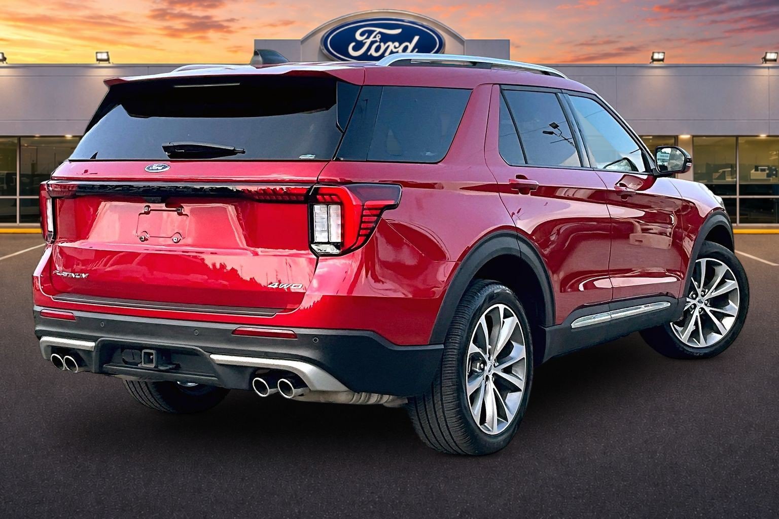 Certified 2025 Ford Explorer Platinum w/ Ultimate Package AWD/4WD image 13