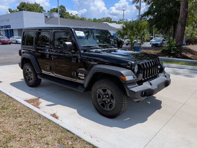 Used 2021 Jeep Wrangler Unlimited Sport AWD/4WD image 2