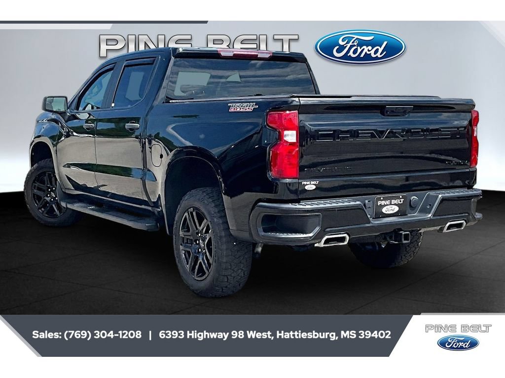Used 2023 Chevrolet Silverado 1500 Custom Trail Boss w/ LPO, Dark Essentials Package AWD/4WD image 2