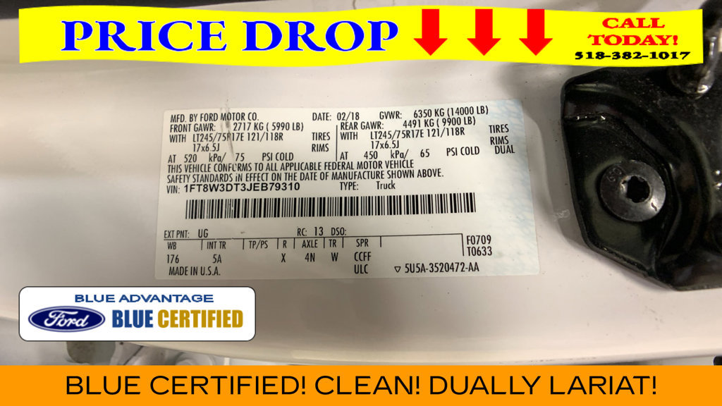 Certified 2018 Ford F350 Lariat w/ Lariat Ultimate Package AWD/4WD image 48