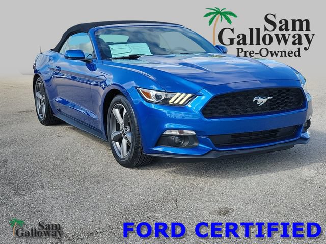 Certified 2017 Ford Mustang Convertible w/ Equipment Group 051A