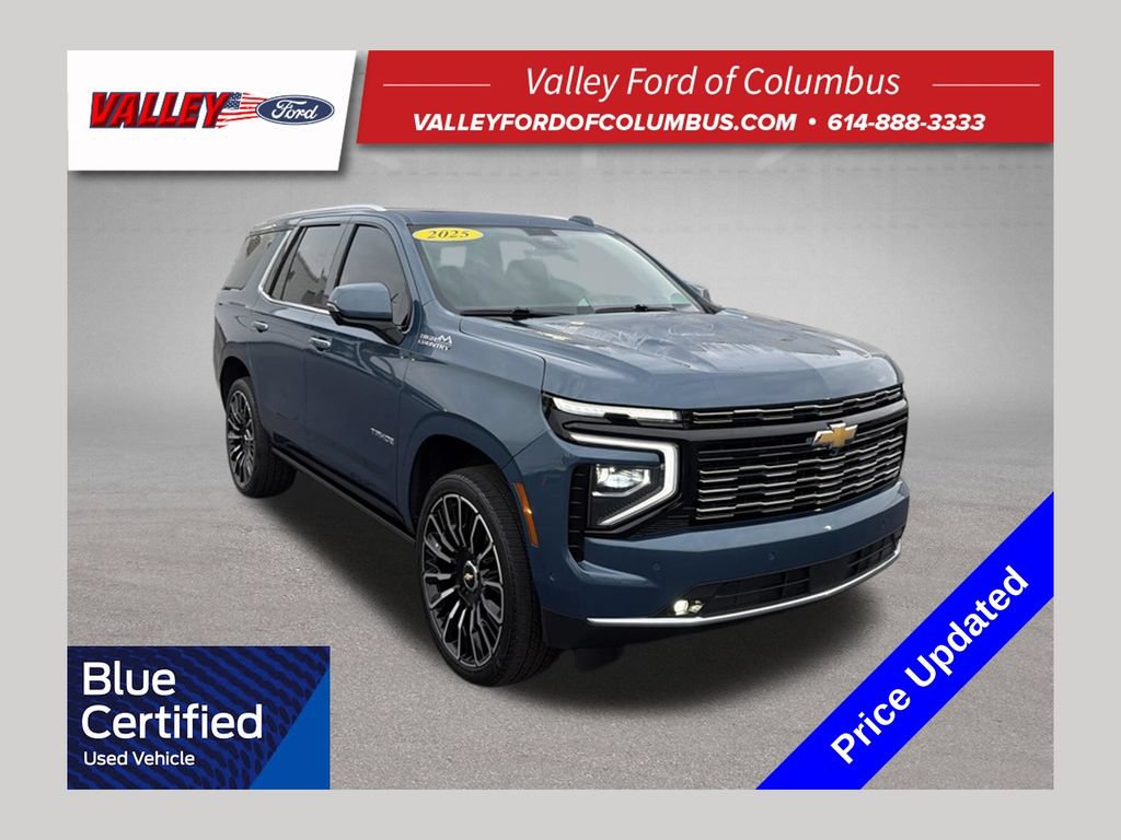 Used 2025 Chevrolet Tahoe High Country AWD/4WD image 1