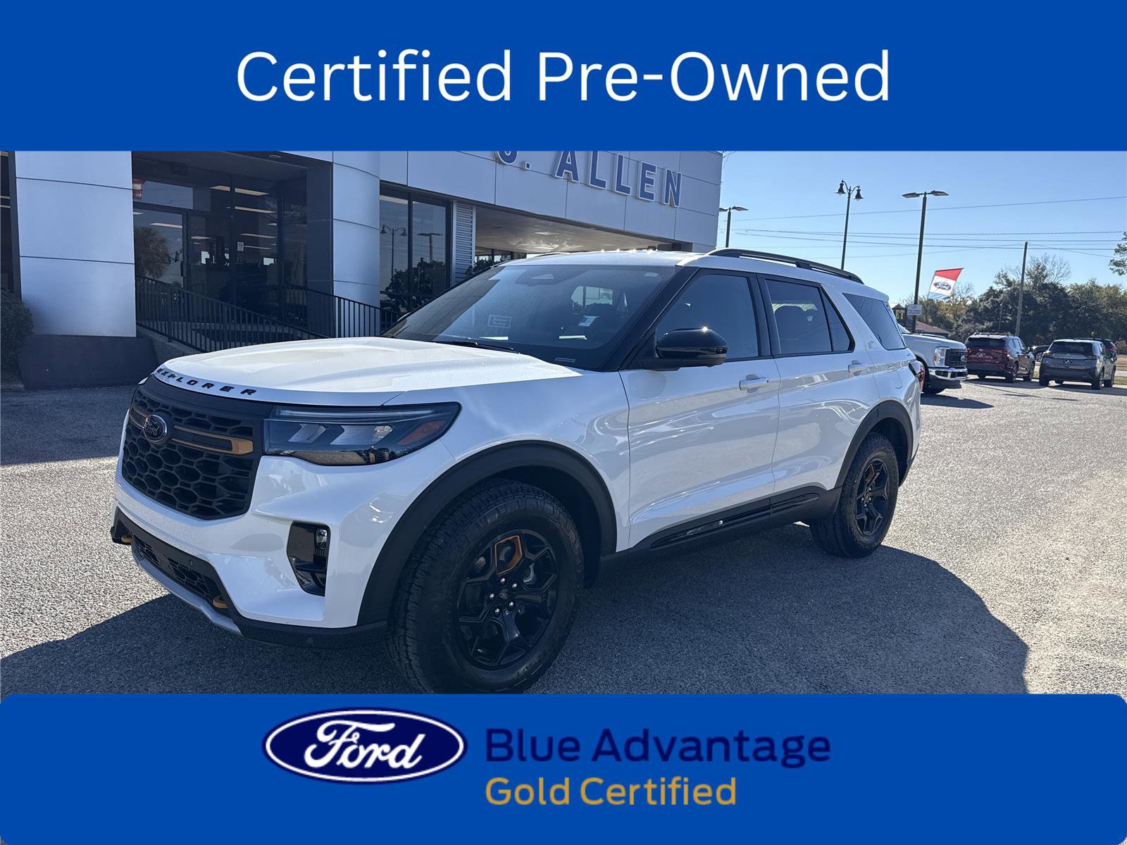 Certified 2026 Ford Explorer Tremor w/ Tremor Convenience Package