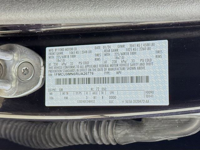 Certified 2024 Ford Escape ST-Line image 30