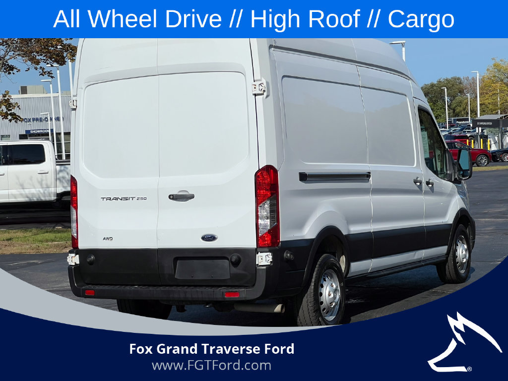 Certified 2024 Ford Transit 250 148 High Roof AWD w/ Load Area Protection Package image 8