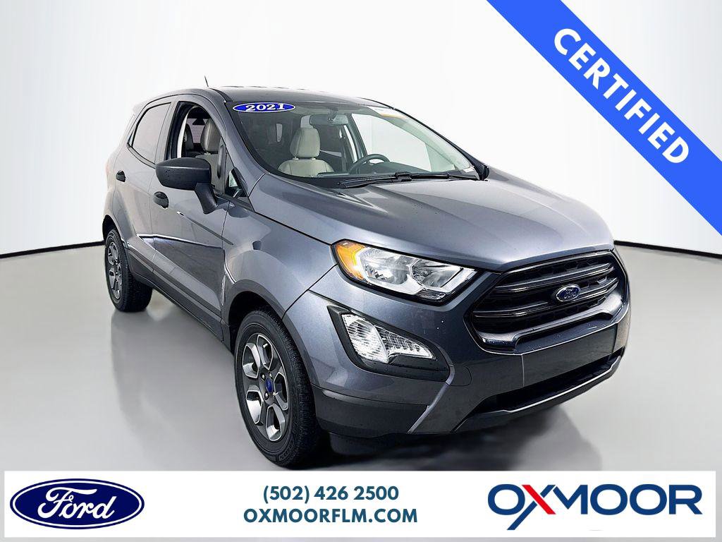 Certified 2021 Ford EcoSport S FWD image 1