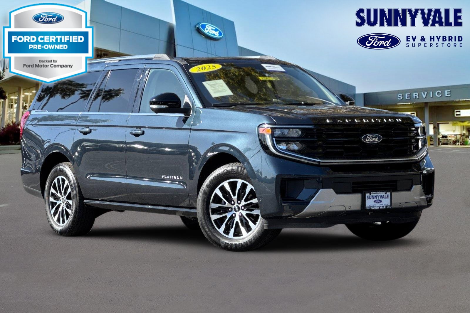 Certified 2025 Ford Expedition Max Platinum