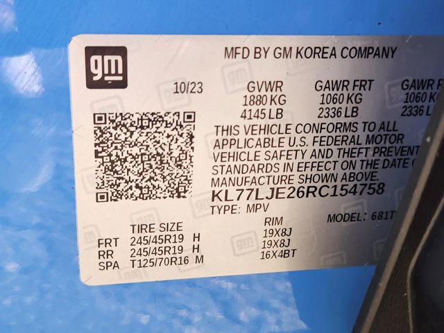 Used 2024 Chevrolet Trax RS w/ Sunroof Package image 28