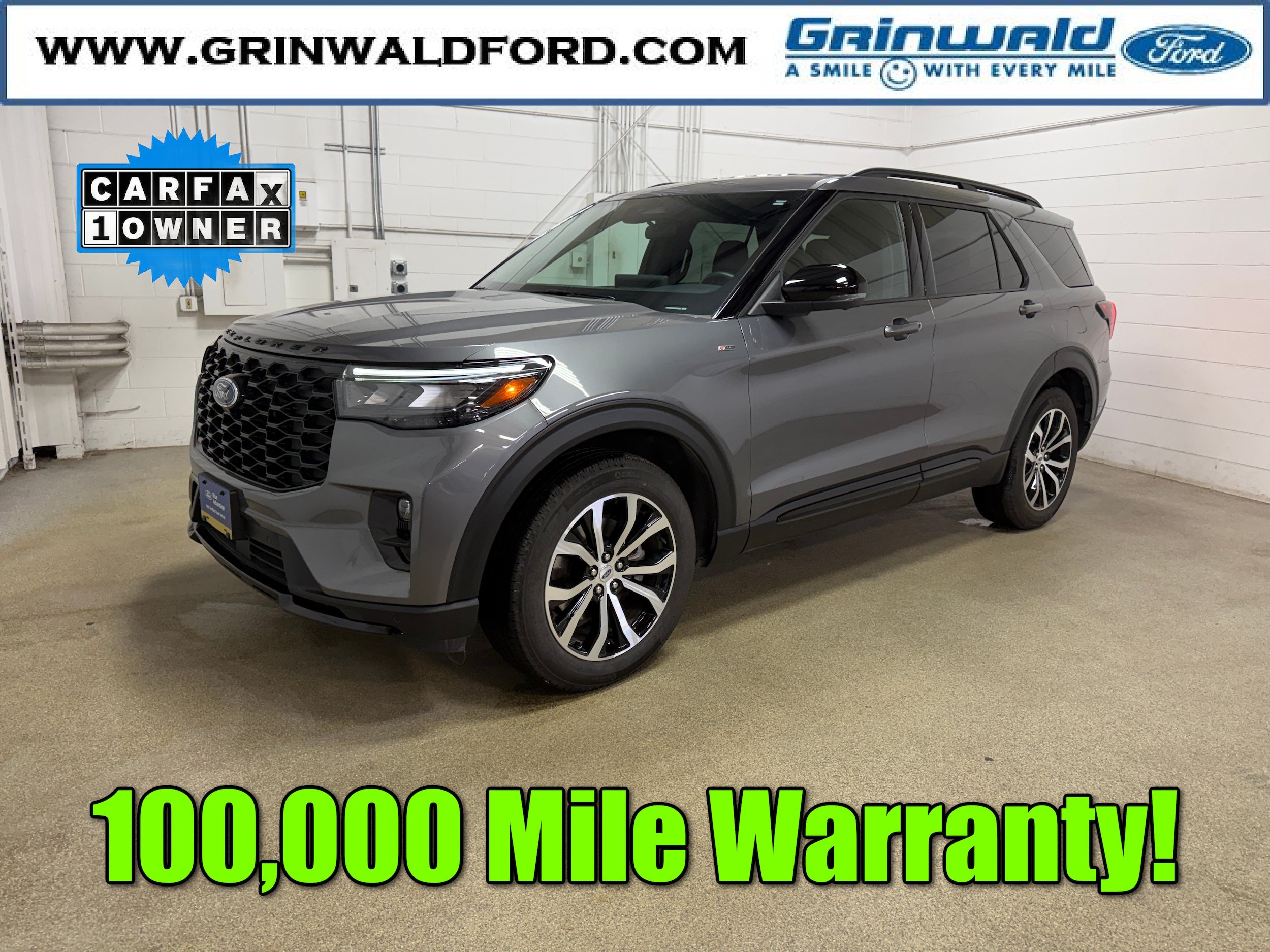 Certified 2025 Ford Explorer ST-Line